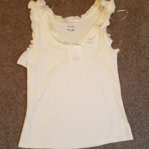 Lettuce trim tank top M